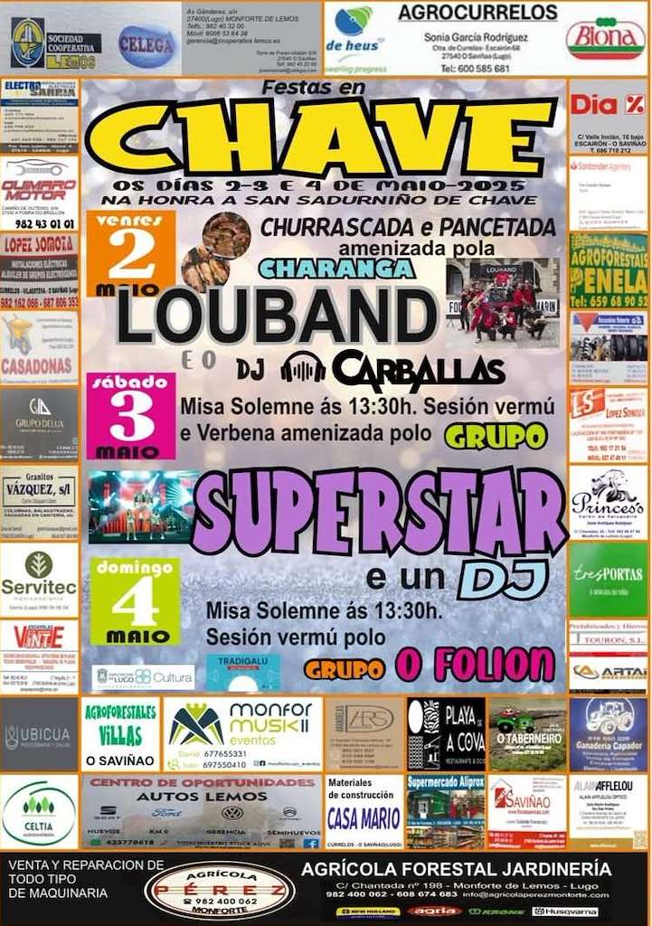 San Saturnino de Chave (2025) en O Saviñao