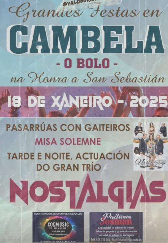 San Sebastián de Cambela en O Bolo
