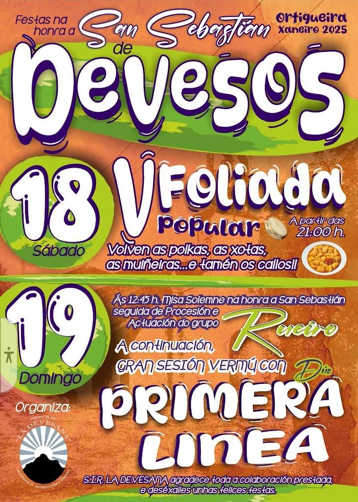 San Sebastián de Devesos en Ortigueira