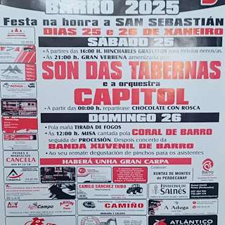 Fechas, información, programa, cartel, imágenes, mapa y ubicación de San Sebastián de Perdecanai  en  Barro