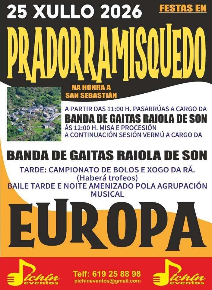 San Sebastián de Pradorramisquedo (2026) en Viana do Bolo