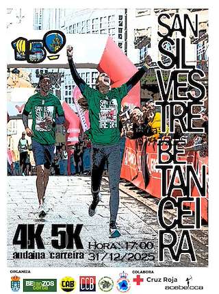 Fechas, información, programa, cartel, imágenes, mapa y ubicación de VII San Silvestre Betanceira (2025)  en  Betanzos