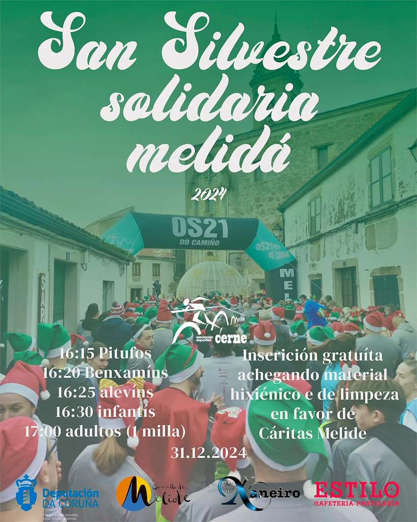 San Silvestre (2025) en Melide