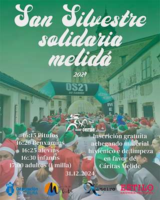 Fechas, información, programa, cartel, imágenes, mapa y ubicación de San Silvestre (2025)  en  Melide
