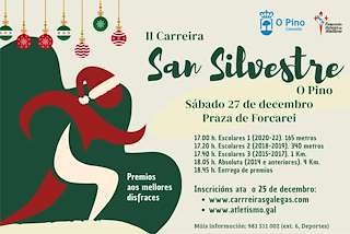 Fechas, información, programa, cartel, imágenes, mapa y ubicación de II San Silvestre (2025) en O Pino