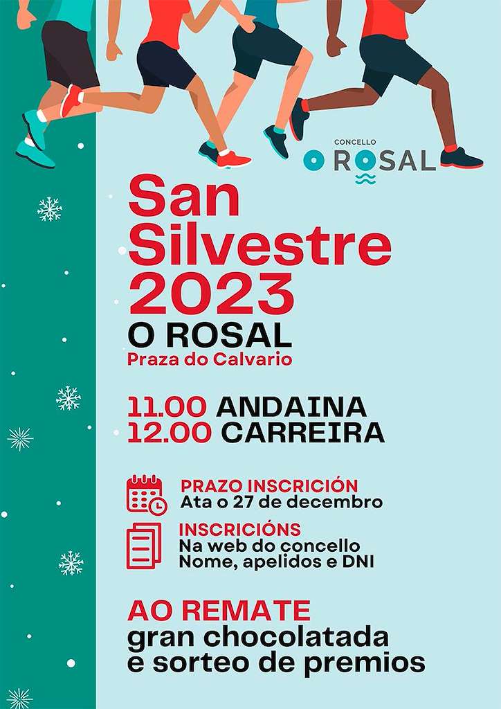 San Silvestre (2022) en O Rosal