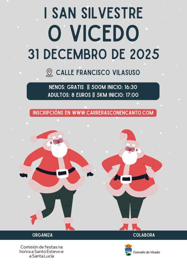 I San Silvestre (2025) en O Vicedo