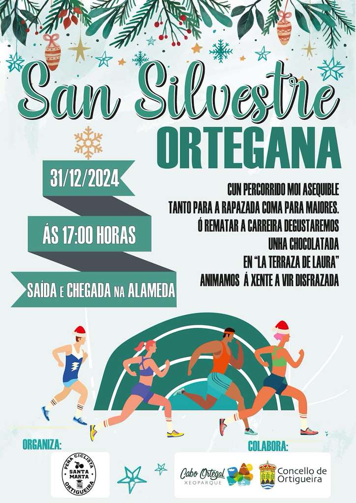 San Silvestre (2025) en Ortigueira