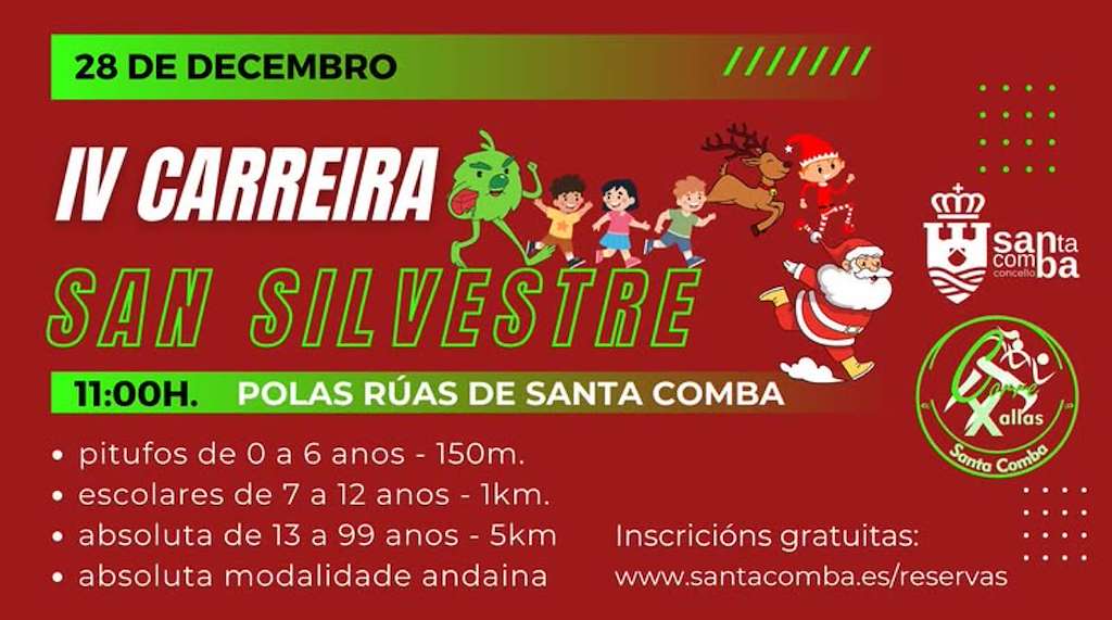 San Silvestre en Santa Comba