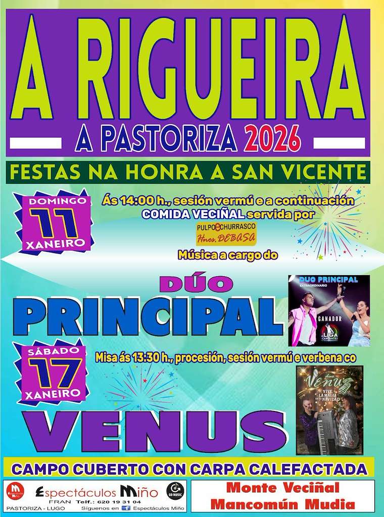 San Vicente de A Regueira en Pastoriza