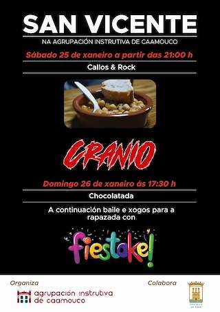 Fechas, información, programa, cartel, imágenes, mapa y ubicación de San Vicente de Caamouco  en  Ares