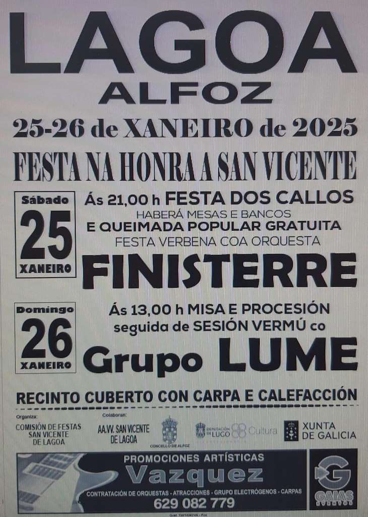 San Vicente de Lagoa en Alfoz