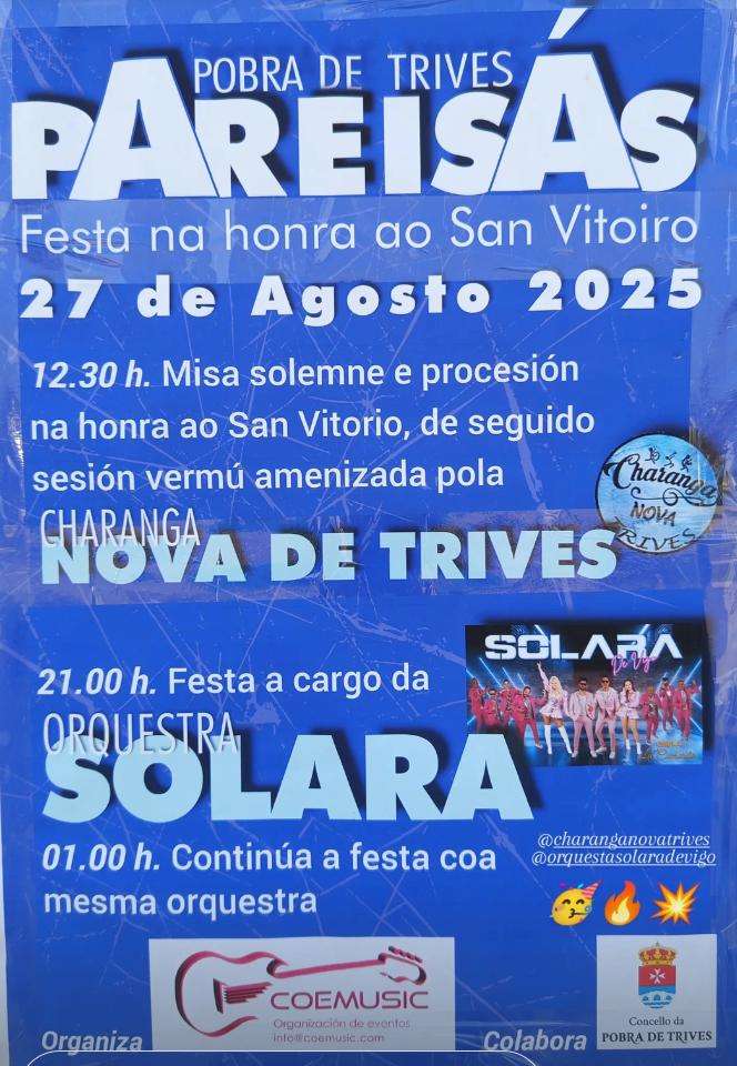 San Vitorio de Pareisás en A Pobra de Trives