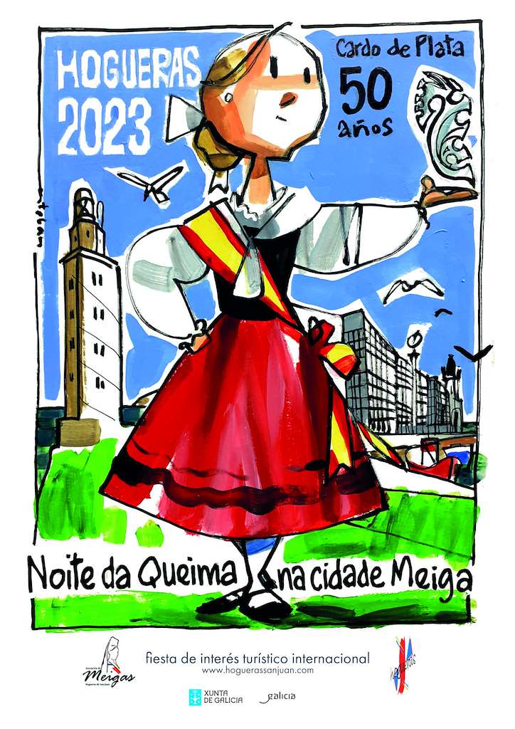 San Xoán (2022) en A Coruña