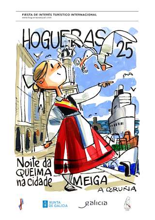 Fechas, información, programa, cartel, imágenes, mapa y ubicación de San Xoán (2026)  en  A Coruña
