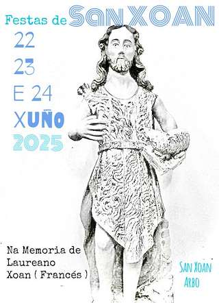 Fechas, información, programa, cartel, imágenes, mapa y ubicación de San Xoán (2026)  en  Arbo