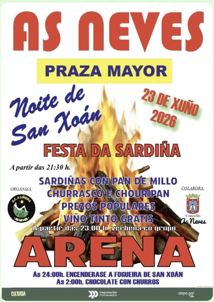 San Xoán (2026) en As Neves