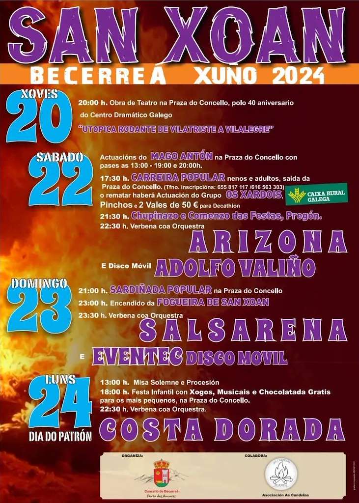 San Xoán Bautista (2025) en Becerreá