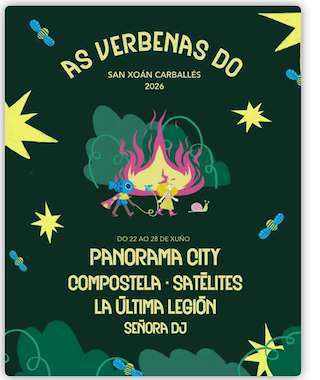 Fechas, información, programa, cartel, imágenes, mapa y ubicación de San Xoán Bautista (2026) en Carballo