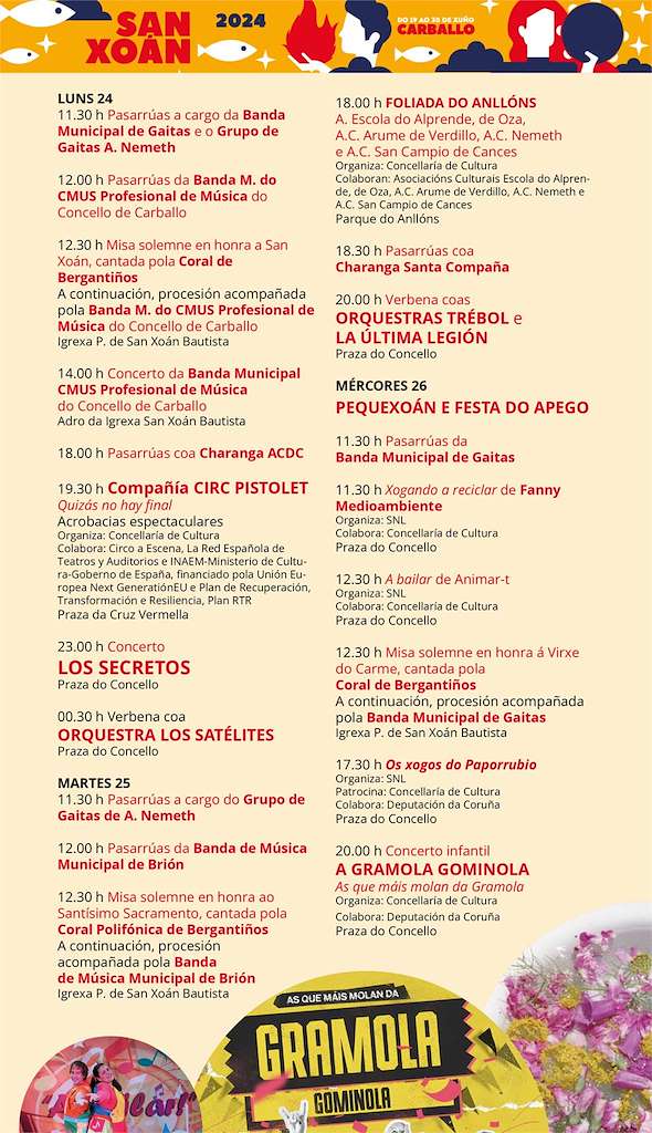 San Xoán Bautista en Carballo