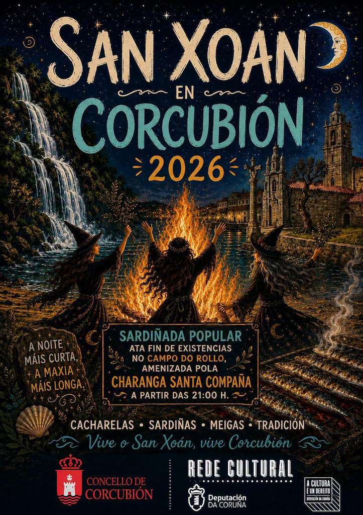 San Xoán (2026) en Corcubión