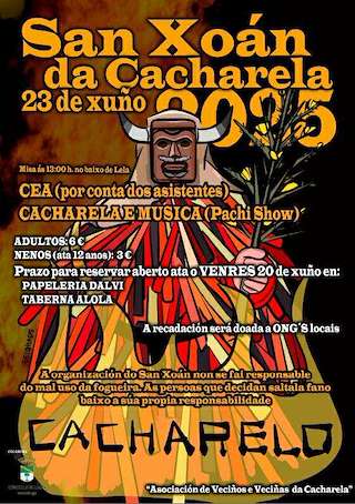 Fechas, información, programa, cartel, imágenes, mapa y ubicación de San Xoán da Cacharela  en  Lalín