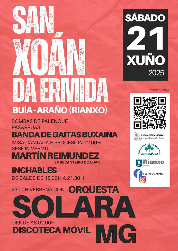San Xoán da Ermida de Araño (2025) en Rianxo