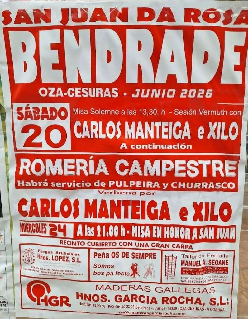 San Xoán da Rosa (2026) en Oza Cesuras