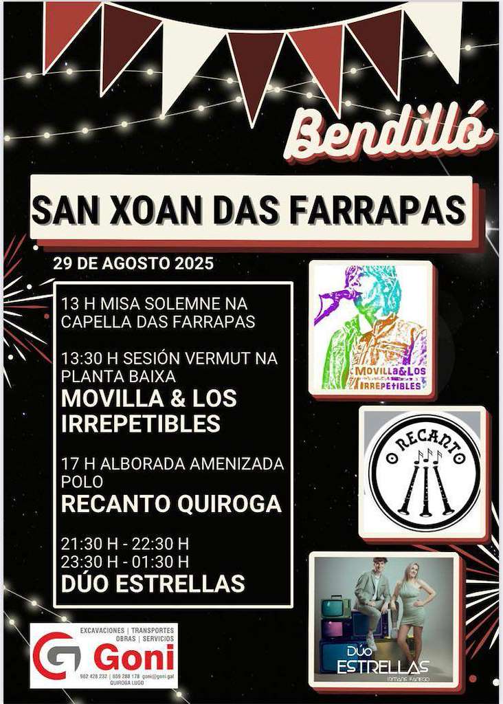 San Xoán das Farrapas de Bendilló (2025) en Quiroga
