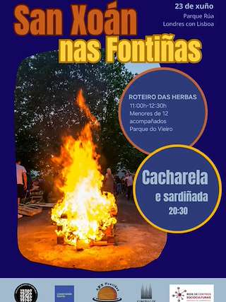 Fechas, información, programa, cartel, imágenes, mapa y ubicación de San Xoán das Fontiñas (2026)  en  Santiago de Compostela