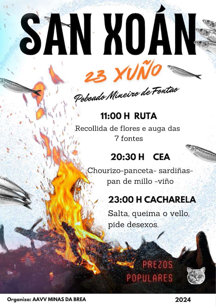 San Xoán das Minas de Brea en Vila de Cruces