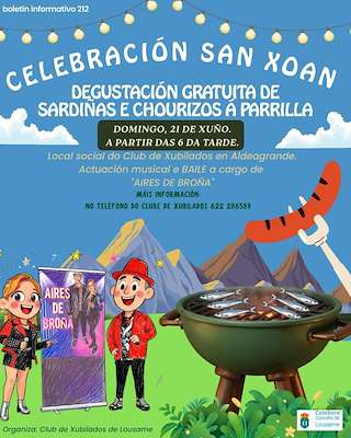 Fechas, información, programa, cartel, imágenes, mapa y ubicación de San Xoán de Aldeagrande (2026)  en  Lousame