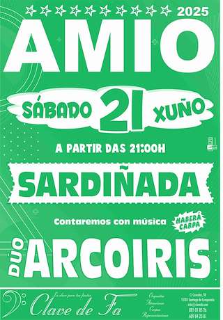 Fechas, información, programa, cartel, imágenes, mapa y ubicación de San Xoán de Amio  en  Santiago de Compostela