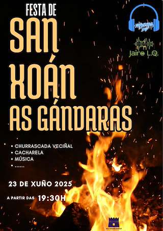 Fechas, información, programa, cartel, imágenes, mapa y ubicación de San Xoán de As Gándaras   en  Lugo