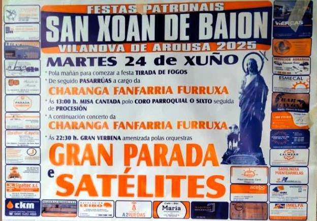 San Xoán de Baión (2025) en Vilanova de Arousa