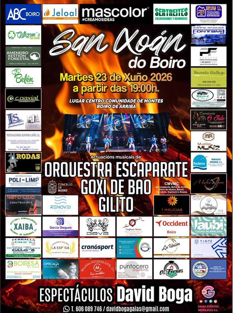 San Xoán de Boiro Arriba (2026)