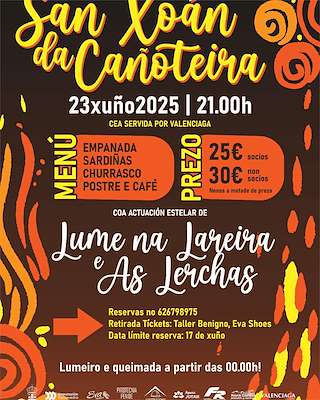 Fechas, información, programa, cartel, imágenes, mapa y ubicación de San Xoán de Cañoteira  en  A Estrada