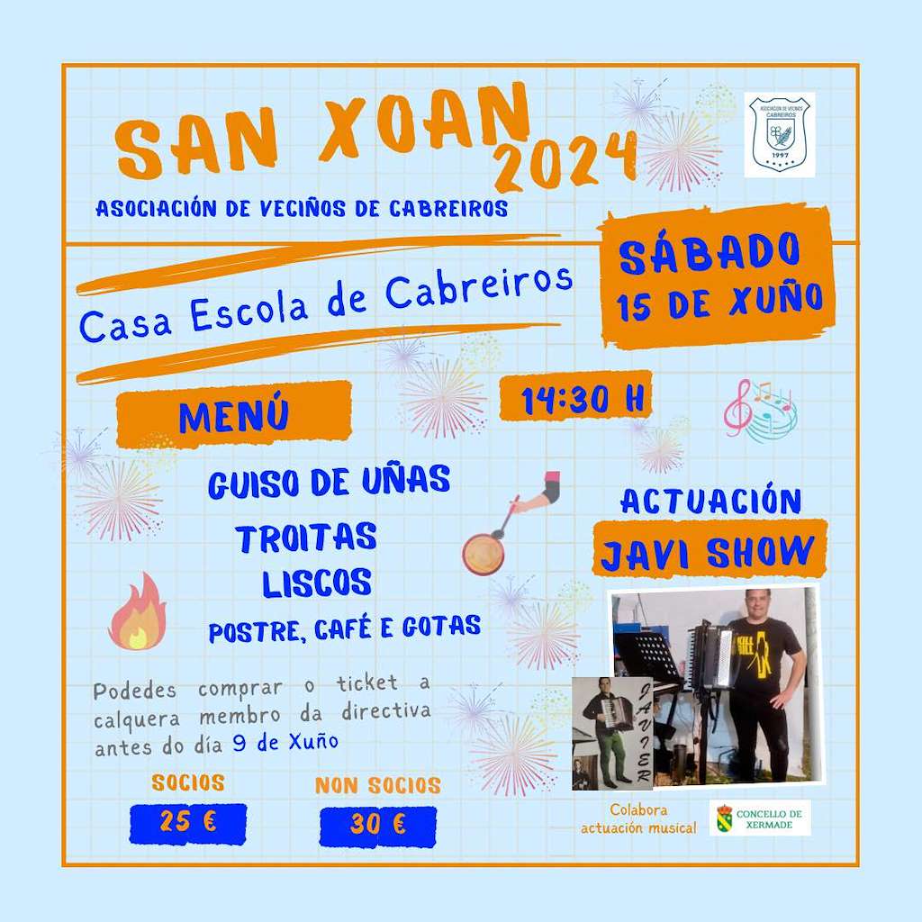 San Xoán de Cabreiros en Xermade