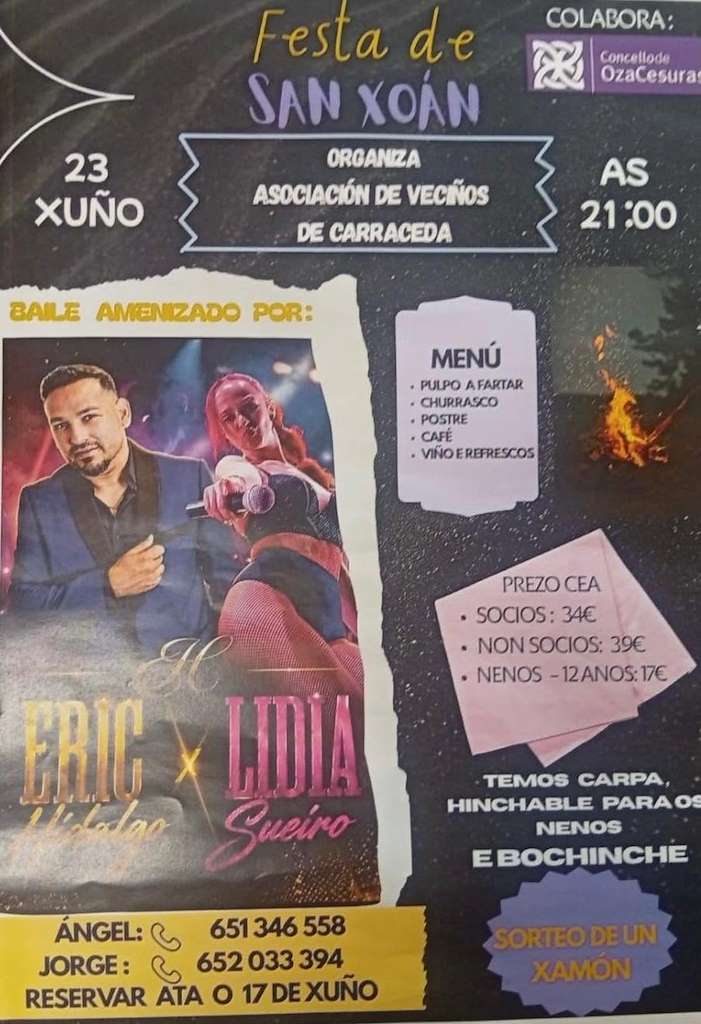 San Xoán de Carraceda (2026) en Oza Cesuras