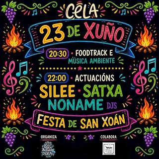 Fechas, información, programa, cartel, imágenes, mapa y ubicación de San Xoán de Cela (2026)  en  Bueu