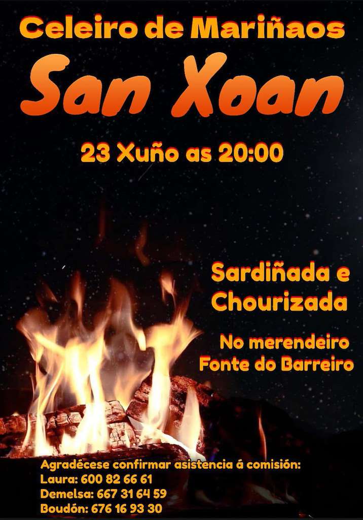 San Xoán de Celeiro de Mariñao en Barreiros