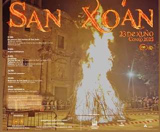 Fechas, información, programa, cartel, imágenes, mapa y ubicación de San Xoán de Conxo  en  Santiago de Compostela