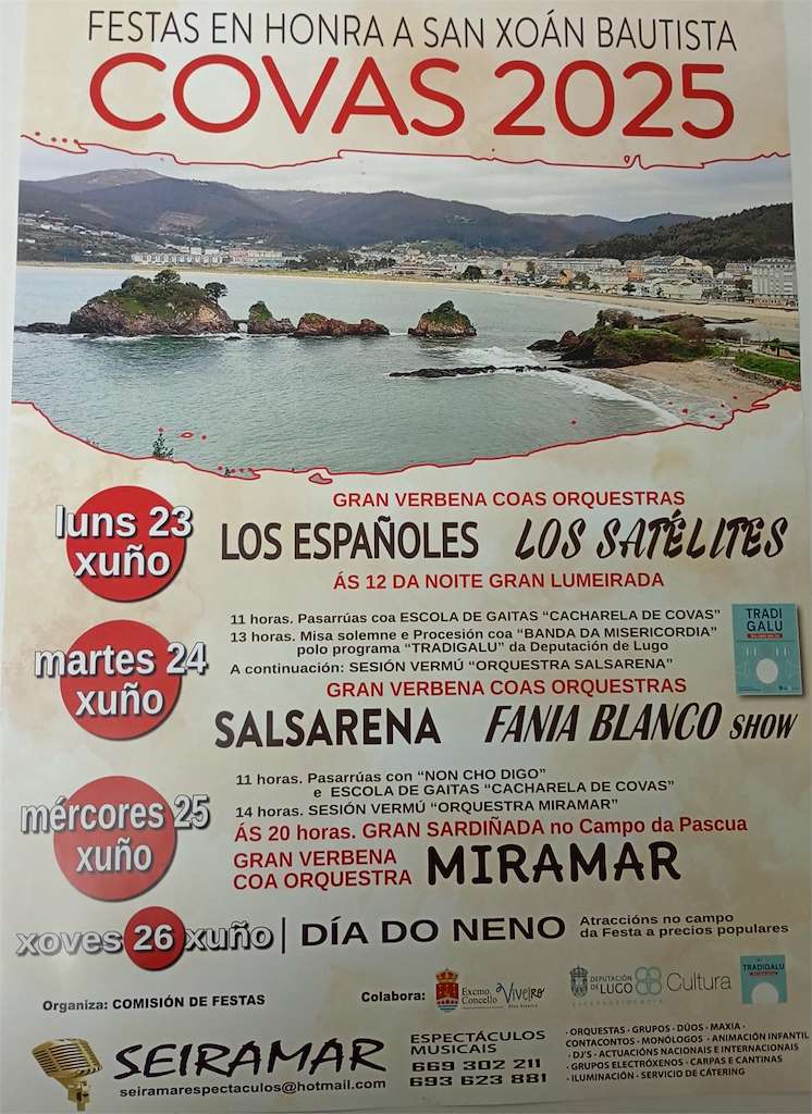 San Xoán de Covas (2025) en Viveiro