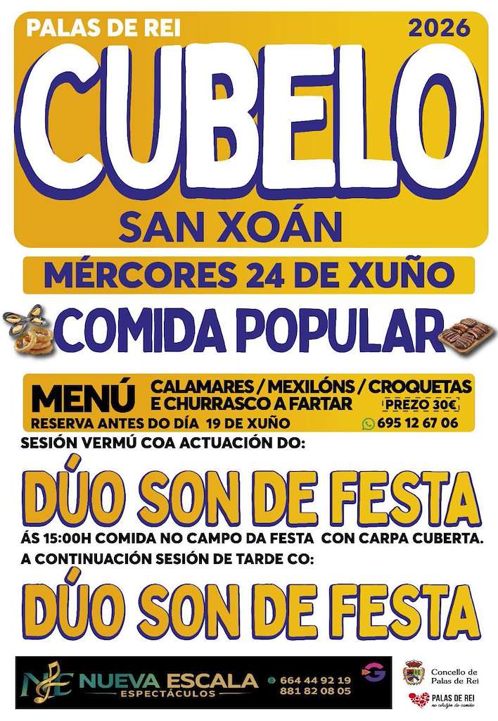 San Xoán de Cubelo  en Palas de Rei