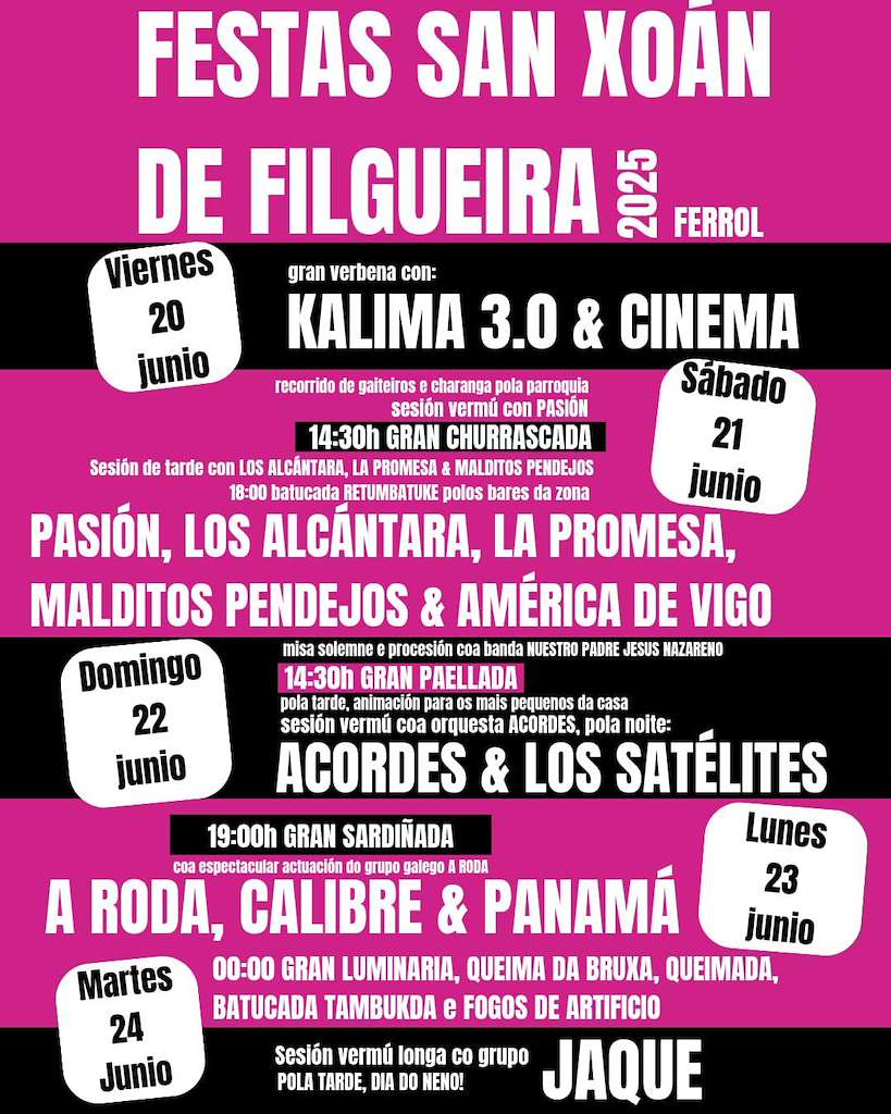 San Xoán de Filgueira (2025) en Ferrol