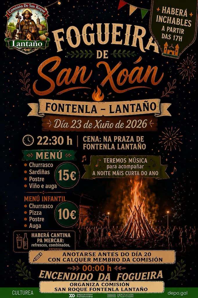 San Xoán de Fontenla - Lantaño (2026) en Portas