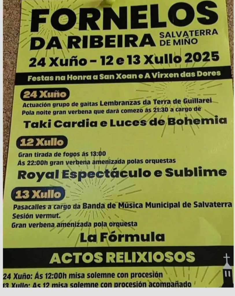 San Xoán de Fornelos da Ribeira (2025) en Salvaterra do Miño