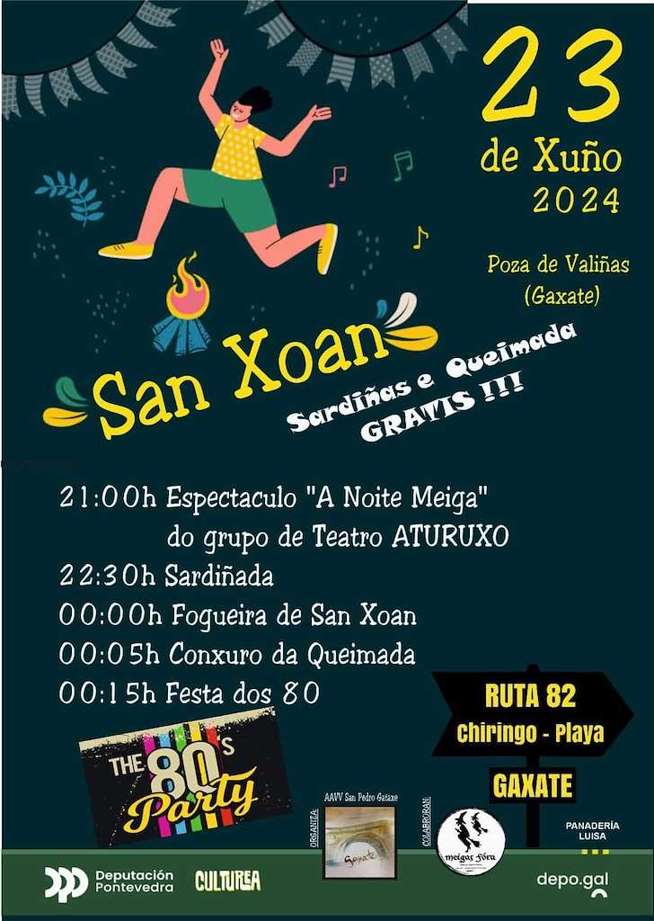 San Xoán de Gaxate  en A Lama