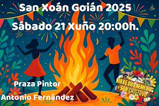 Fechas, información, programa, cartel, imágenes, mapa y ubicación de San Xoán de Goián  en  Tomiño