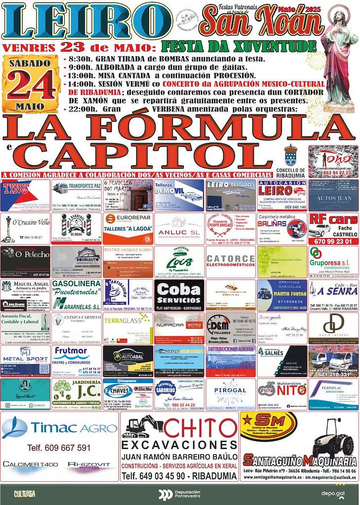 San Xoán de Leiro en Ribadumia